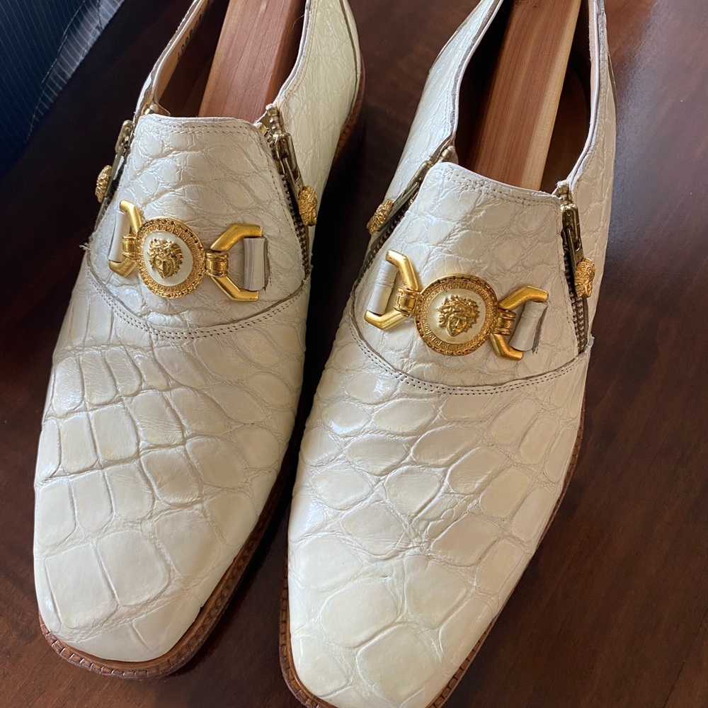 COPY - Versace edition Mauri alligator shoes, maybe wore 10 times.